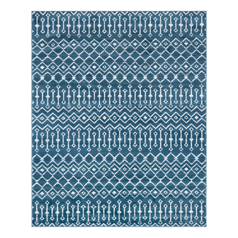 Balanger Geometric Indoor Rug, Rectangle 7'10" x 10'