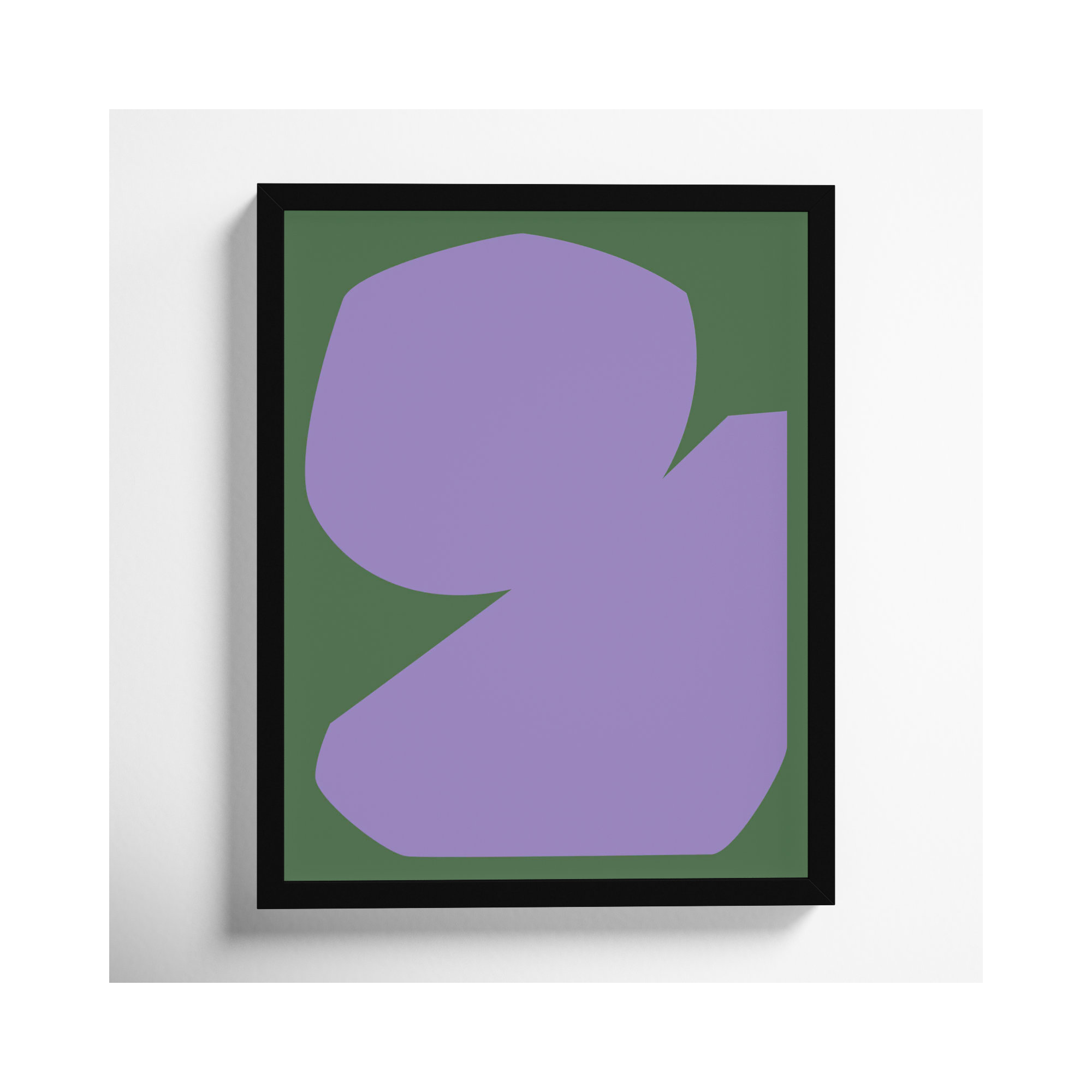 Element 1 by Michael Kempen, 16" W x 20" H, Black Framed
