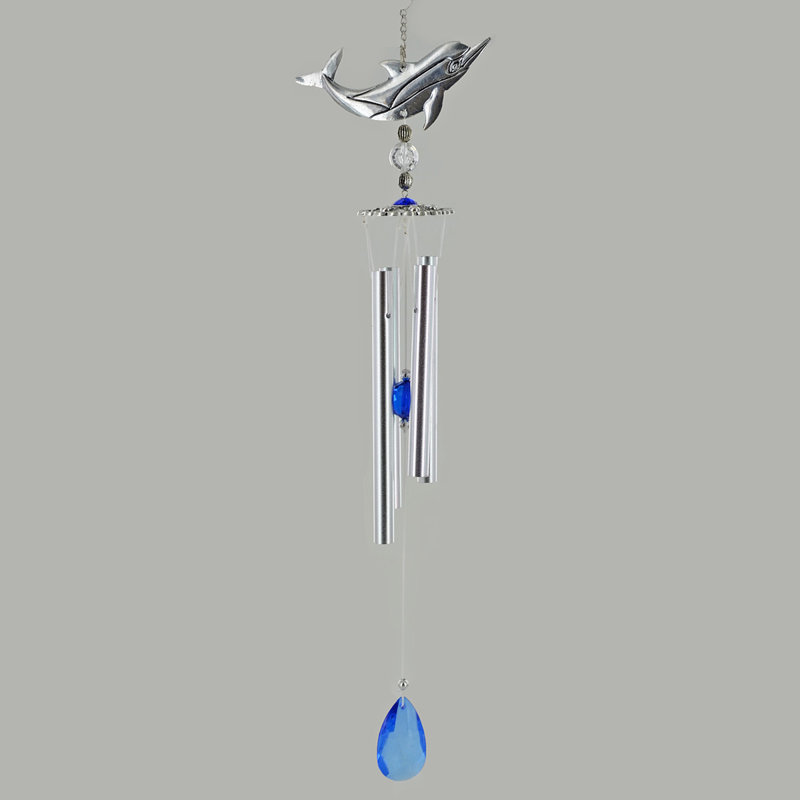 Drozd Dolphin Weather Resistant Metal Garden Statue