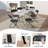 6ft Heavy Duty Folding Table With 6 Pack Lightweight Folding Chairs Portable Indoor & Outdoor For Home, Office & Events-714882961-714882962