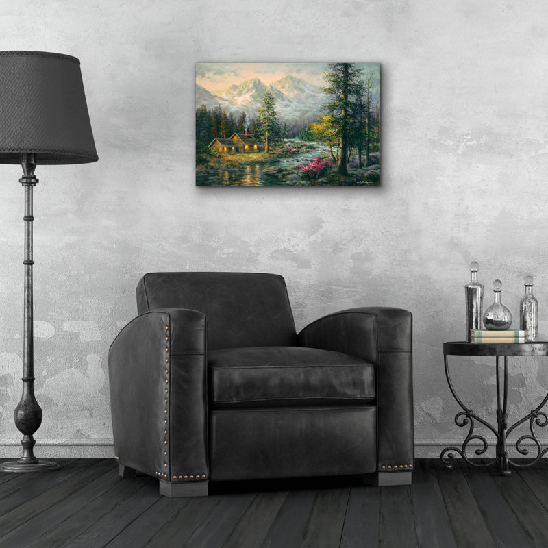 Millwood Pines «Camper's Cabin» par Nicky Boehme, H 16 po x l 24 po x P 0,2 po