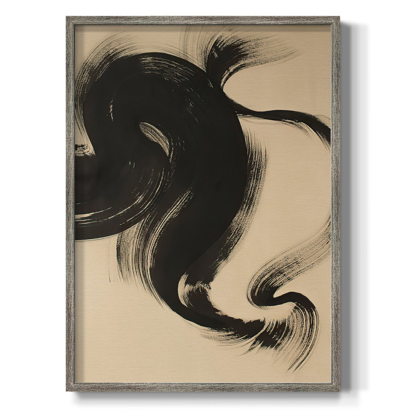 Sea Change II Framed Print - Solid Wood, 11" H x 9" W