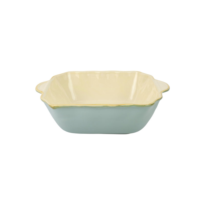 Italian Bakers Rectangle Bakeware Baking Dish, Aqua