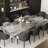 Modern 63" To 94.48" Extendable Sintered Stone Dining Table With Metal Legs , Seats 8-10-1932123766-1932123764