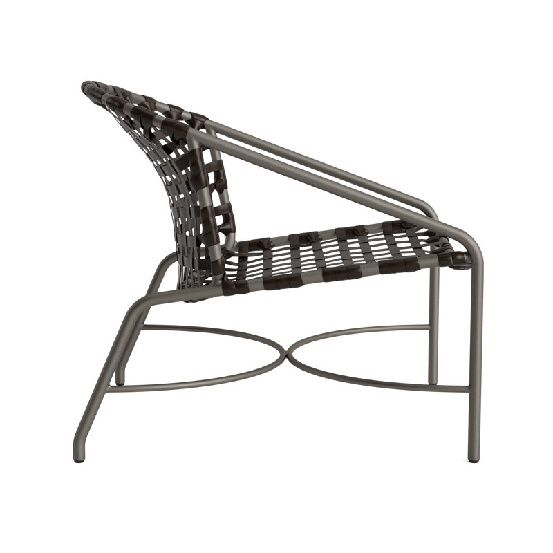 Kantan Outdoor Lounge Chair, Mica/Coffee
