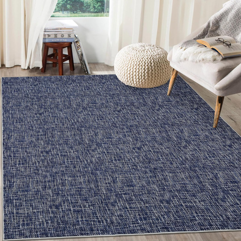 Rug Washable Rug Modern Abstract Mat Hallway Contemporary Solid Rug Non-Slip Foldable Aesthetic Accent Floor Carpet Grey