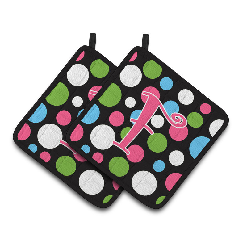 Cuisinier poignée Polka Dots, F