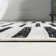 Aubriella Modern Offset Stripe Ivory/Black Indoor/Outdoor Rug