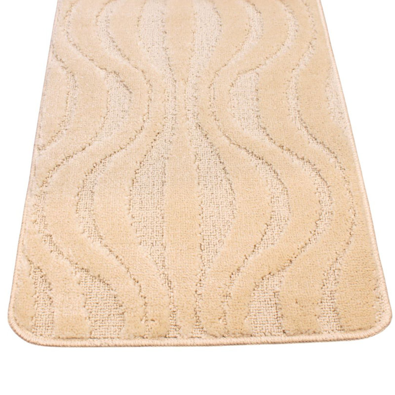 Polypropylene Plastic Bath Mat, Beige
