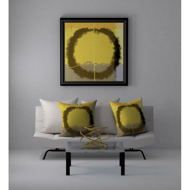 Reversible Throw Pillow, 24" x 24"