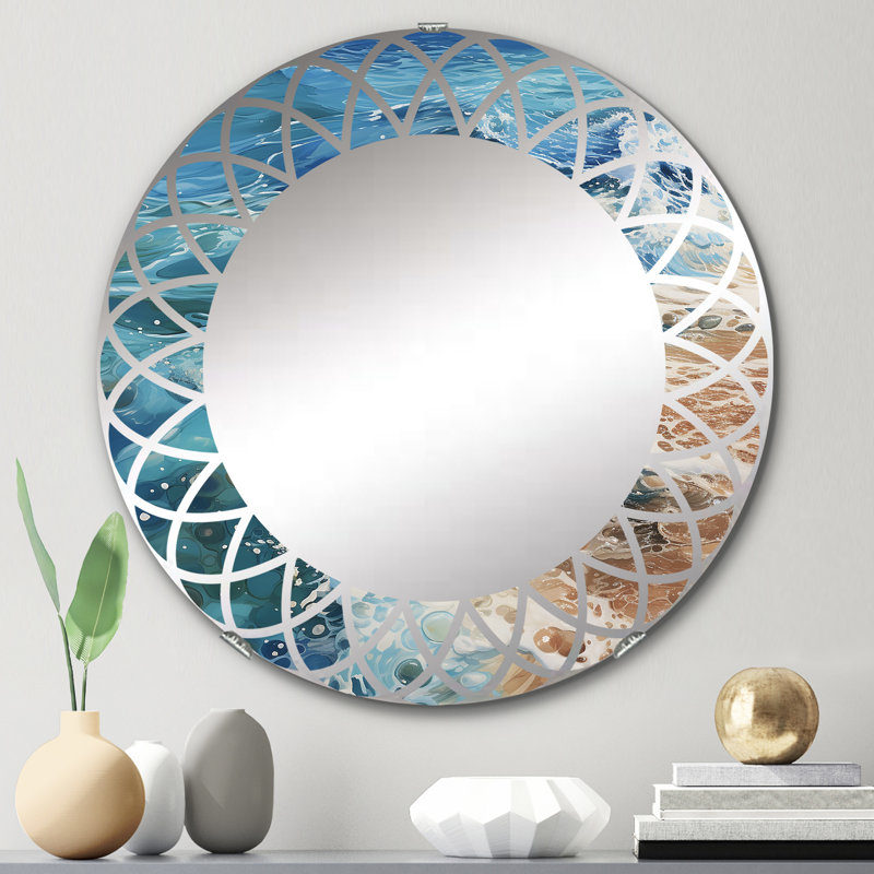 Eytel - Miroir mural rond, 24 po x 24 po