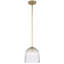 Luminaire suspendu simple à 1 lumière Jehoras