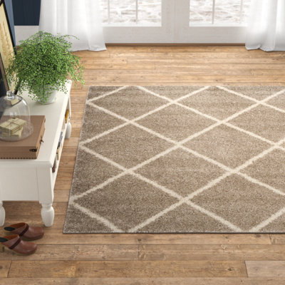 Hampstead Hudson Shag Performance Geometric Rug