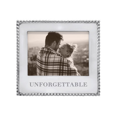 UNFORGETTABLE Beaded 5x7 Frame