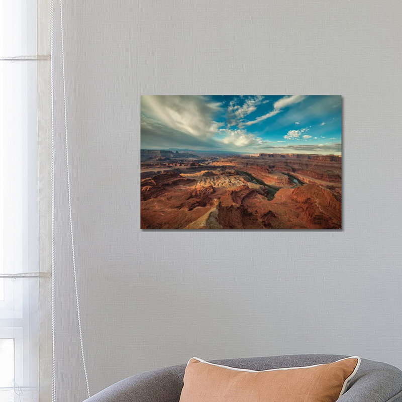 Sunrise Over Dead Horse Canyon I by Bill Sherrell - Wrapped Canvas Print, 66.04 cm H x 45.72 cm W x 1.91 cm D