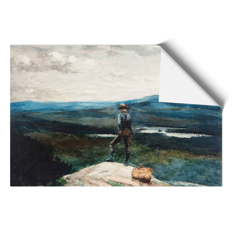 The Ranger Adirondacks by Winslow Homer - Unframed Painting, 30cm H x 42cm W x 0.1cm D