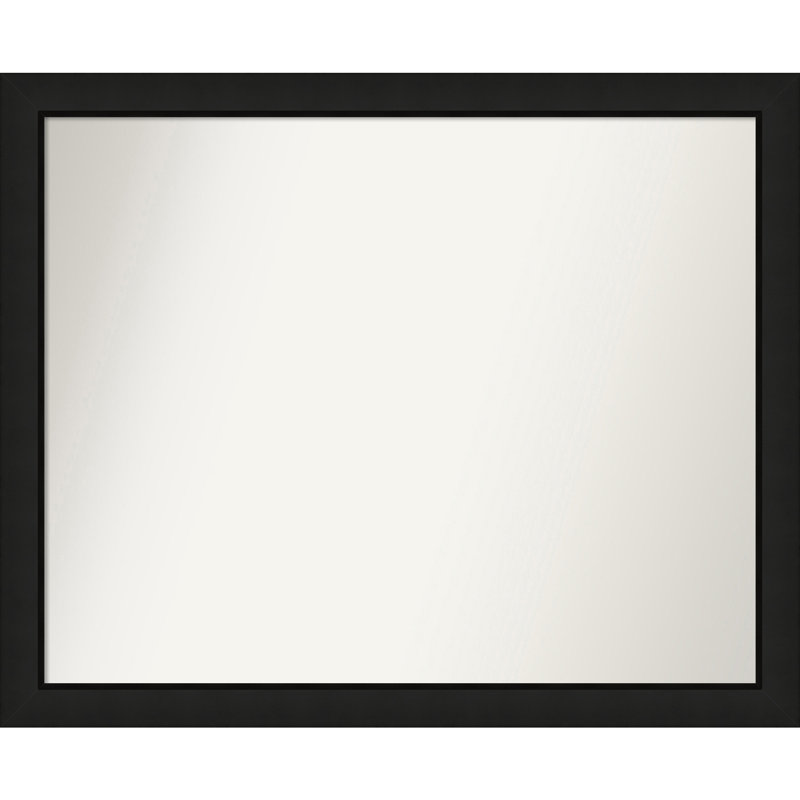 Phil Solid Wood Wall Mirror, Rectangle, 27.25" x 33.25"