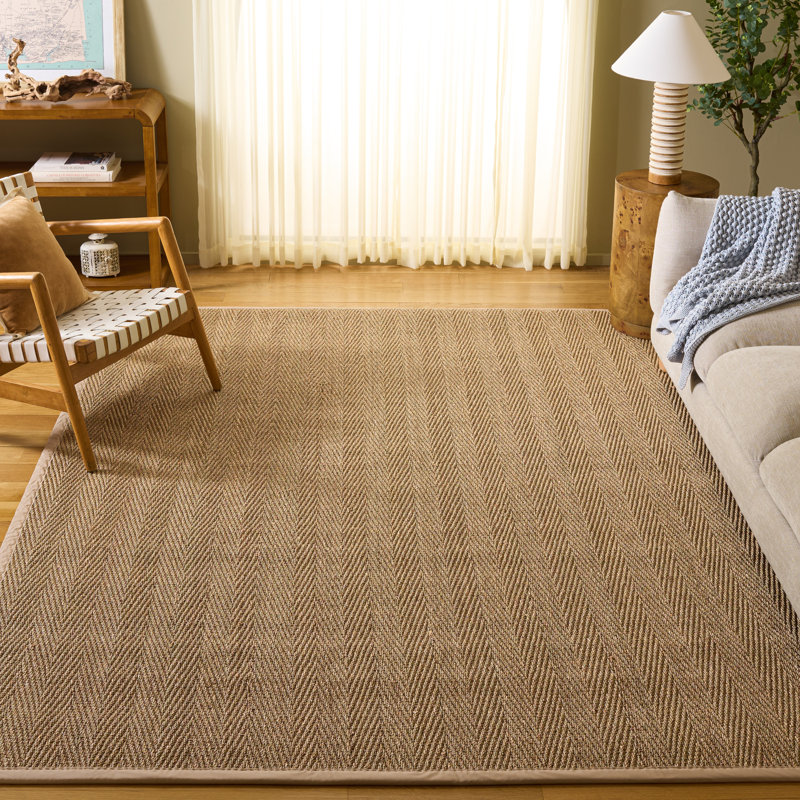 Natural Fiber Performance Solid Color Rug, Rectangle 8' x 10'