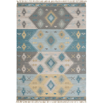 Nalston Wool Southwestern Indoor Rug