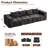 Straight Modular Sofa With Compressed Boneless Sectional-1809568254-1808894136