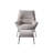 Top Grain Leather Accent Chair and Ottoman-2139880124