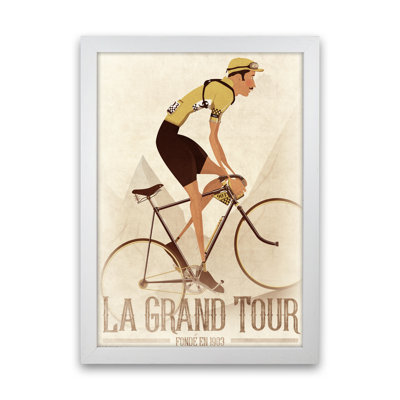 Vintage Cyclist - Print