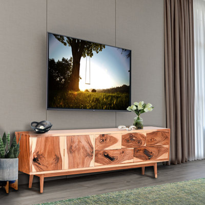 Tarraco 94.5'' Solid Wood Sideboard