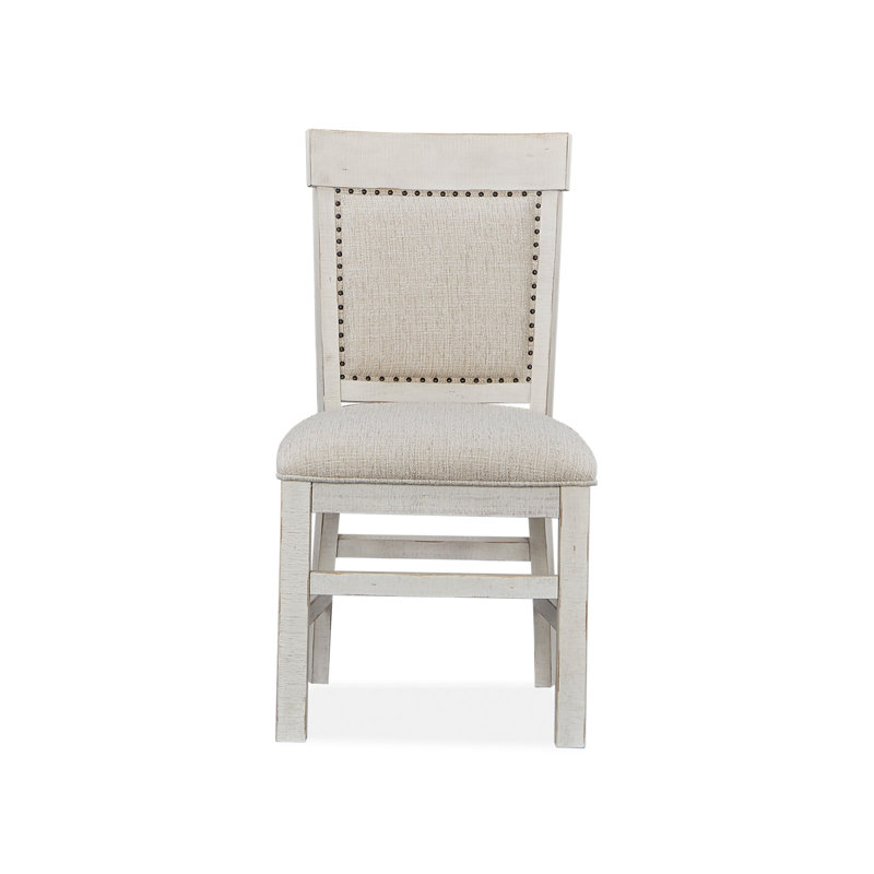 Haniah 19'' H Fabric Upholstered Pine Side Chair