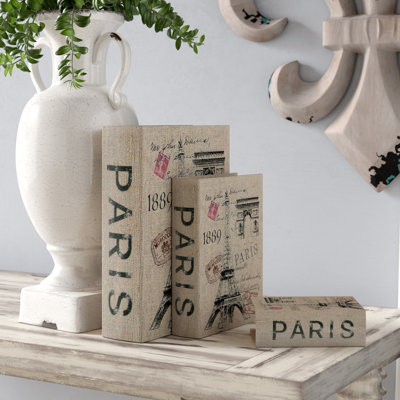 Wooden Book Box