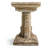 Caldera Pedestal-Base Side Table