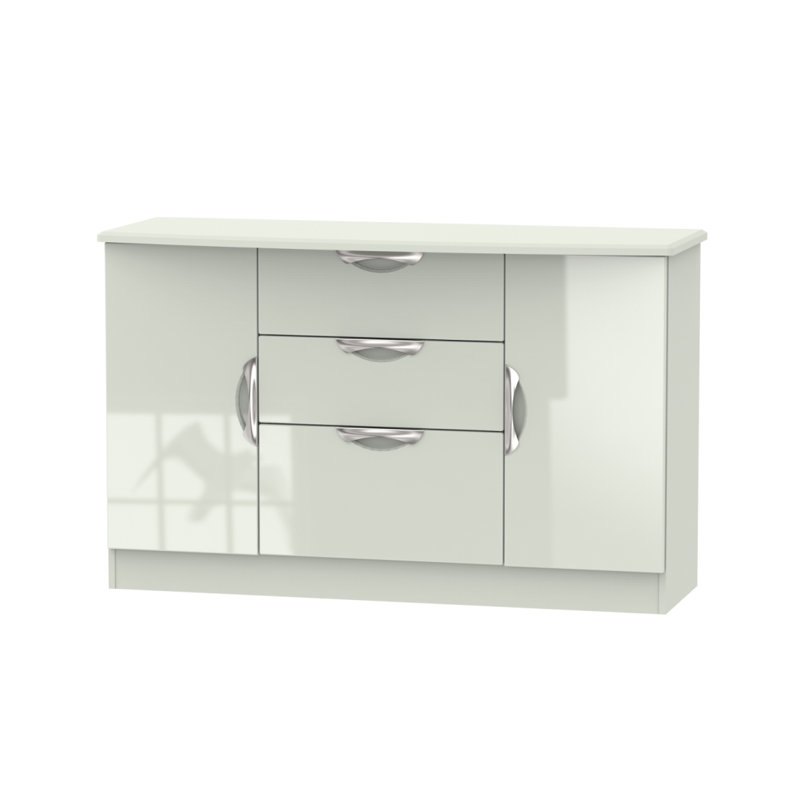 Fully Assembled Bahamas 3 Drawer 76Cm W Combi Chest