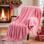 Couverture en flanelle brossée rose très grand-116843134-116843133