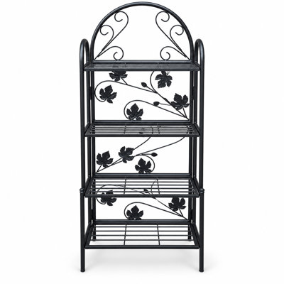 Lavone 23'' Steel Standard Baker's Rack with Microwave Compatibility