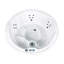 Outdoor Hot Tub with LED MARFIL White