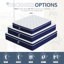 34cm Pillow Top Pocket Sprung 2000 Mattress-93327339