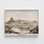 «Green River-Wyoming» 1875, affiche du territoire du Wyoming, vue ancienne de la rivière verte, Wyoming, œuvre d'art rustique antique, impression de 42 x 56 po