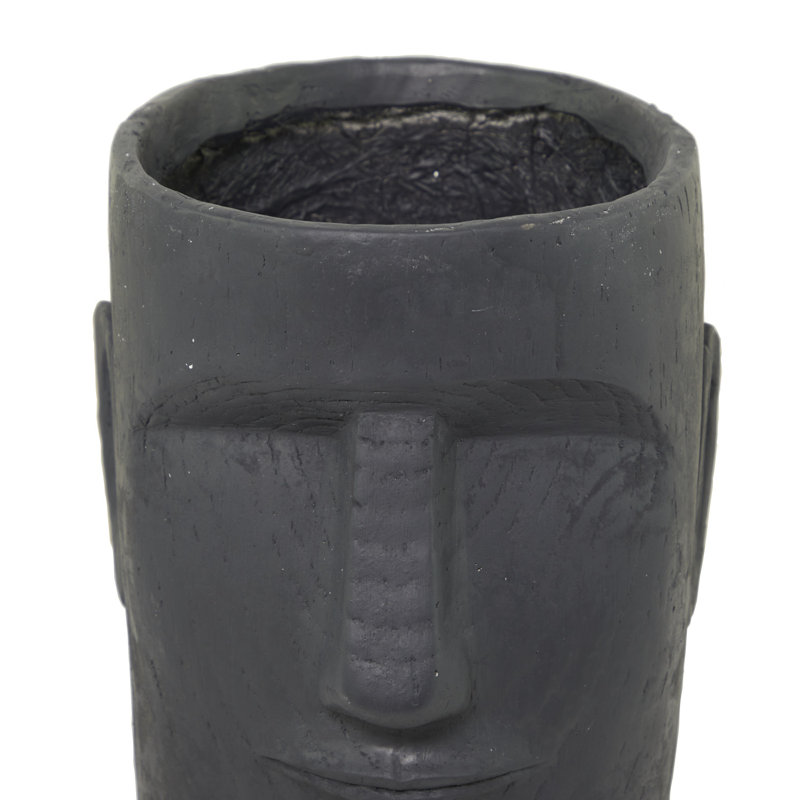 1 pot d'intérieur en oxyde de magnésium, H 18,25 po x l 13,05 po x P 13,6 po