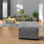 Canapés modulaires peu encombrants, tissu velours côtelé, vert moderne, petits espaces