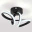 Aluminium LED Semi Flush Mount