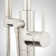 Lexia Floor Mounted Tub Filler Faucet - Includes Hand Shower, Less Valve