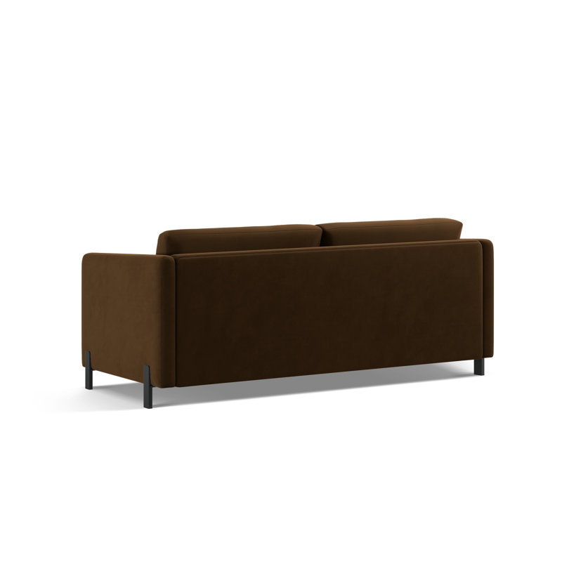 Bilek Velvet Sofa Bed, 4, Chocolate
