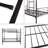 Twin Over Twin Bunk Bed, Metal Frame With Ladder-1936205422-1936205417