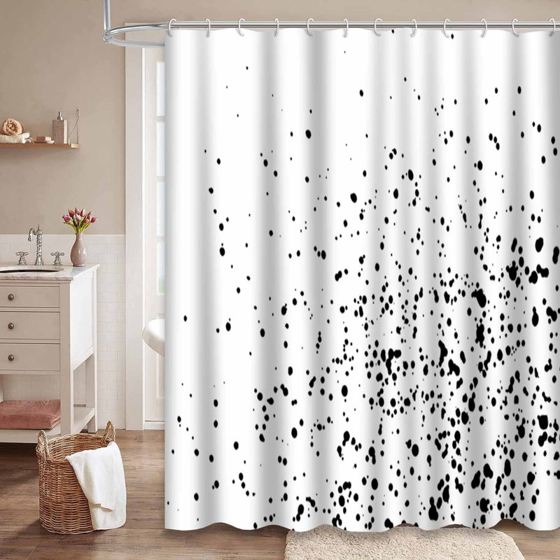 Rideau de douche Grunge Abstract, L 72 po x l 72 po