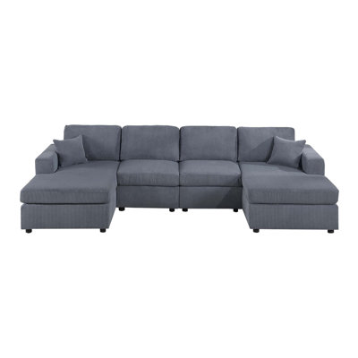 2pc Sectional Sofa Set