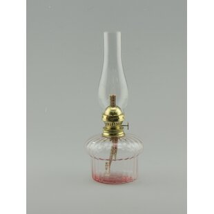 Vintage Oil Lamps For Indoor Use(Set Of 2),8 Inch Height Kerosene Lamp With  Hurricane Glass,Rustic Kerosene Lantern For Home Emergency Lighting,Tablet