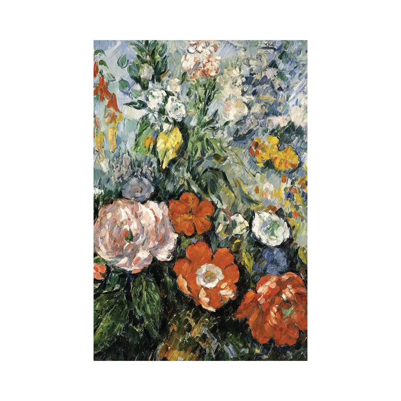 Bouquet Of Flowers, 1879-1880 by Paul Cezanne - Wrapped Canvas Gallery-Wrapped Canvas Giclée