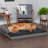Plush & Diamond Décor Comfy Couch Pet Bed-434633371-462300626-462300629