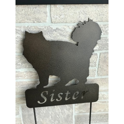 Sengsone Weather Resistant Metal Animals Garden Stake