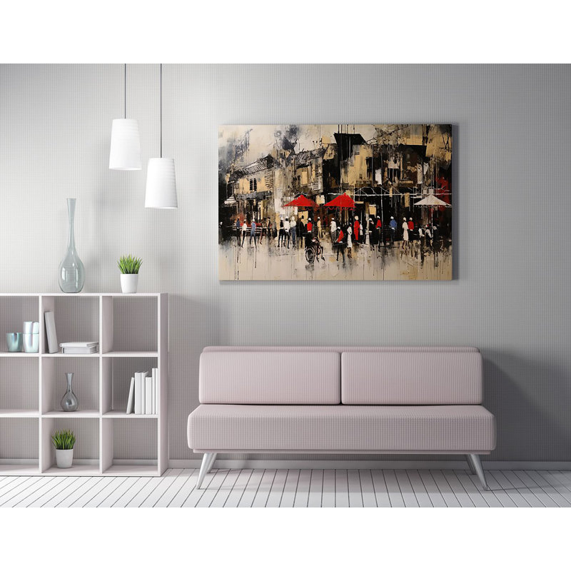 Peinture décorative sur toile