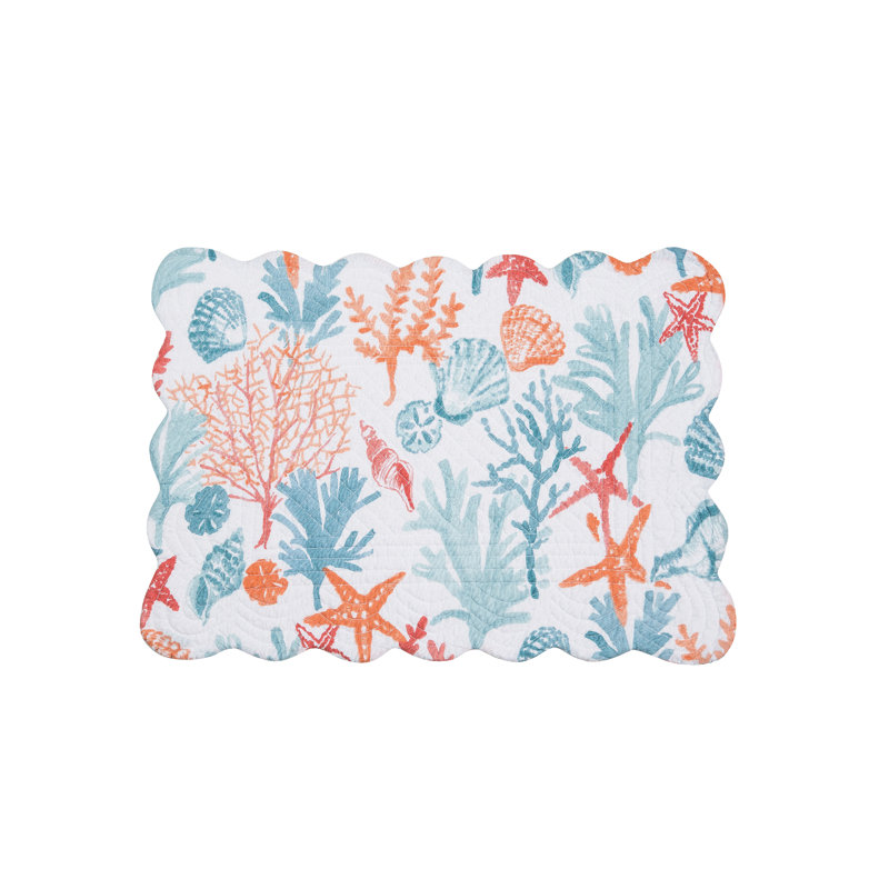 Napperon en coton Tangerine Coast